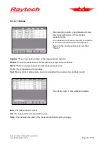 Preview for 68 page of Raytech WR100-12R Instruction Manual