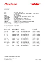 Preview for 98 page of Raytech WR100-12R Instruction Manual