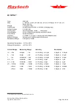 Preview for 100 page of Raytech WR100-12R Instruction Manual