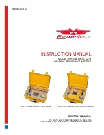 Raytech WR14 Instruction Manual preview