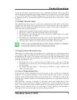 Preview for 11 page of RayTek MARATHON FA Operating Instructions Manual