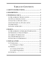 Preview for 5 page of RayTek MI Miniature Infrared Sensor Operating Instructions Manual