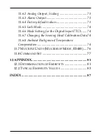 Preview for 8 page of RayTek MI Miniature Infrared Sensor Operating Instructions Manual