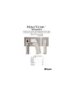 RayTek MiniTemp MT2 User Manual preview