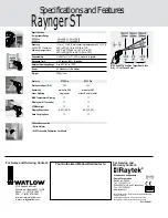 Preview for 2 page of RayTek Raynger ST 20 Pro Specification Sheet