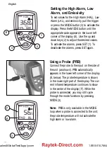 Preview for 12 page of RayTek Raynger ST80 ProPlus Enhanced Manual