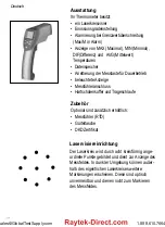 Preview for 18 page of RayTek Raynger ST80 ProPlus Enhanced Manual