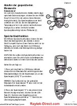 Preview for 27 page of RayTek Raynger ST80 ProPlus Enhanced Manual