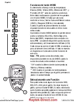 Preview for 50 page of RayTek Raynger ST80 ProPlus Enhanced Manual