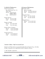 Preview for 2 page of RayTek Thermalert GP series Operator'S Manual