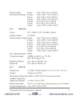 Preview for 11 page of RayTek Thermalert GP series Operator'S Manual