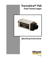 Предварительный просмотр 1 страницы RayTek ThermoView Pi20 Operating Instructions Manual