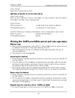 Preview for 21 page of Raytel LLC TellPhone 5000 Installation Instructions & Operating Manual