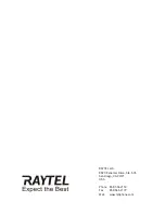 Preview for 44 page of Raytel LLC TellPhone 5000 Installation Instructions & Operating Manual