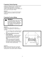 Предварительный просмотр 3 страницы Raytheon Amana ADU3000DB Installation Instructions Manual