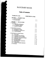 Preview for 5 page of Raytheon RayChart 601XX Operation Manual