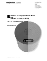 Raytheon Standard 22 Compact Operator'S Manual preview