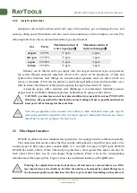 Предварительный просмотр 8 страницы Raytools BT240S Series User Manual