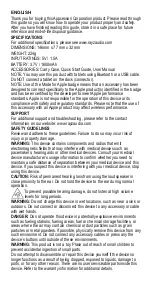 Preview for 3 page of RAYZ Rally Pro SP-01 User Manual