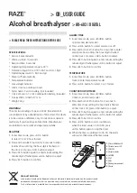 Предварительный просмотр 2 страницы Raze HB-603 Manual