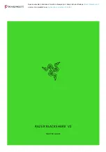 Razer BLACKSHARK V2 Master Manual preview