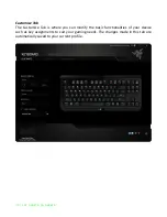 Предварительный просмотр 11 страницы Razer BlackWidow Tournament SE Stealth Quick Start Manual