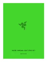 Razer Chroma Light Strip Set Master Manual предпросмотр