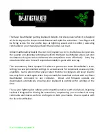 Razer DEATHSTALKER Master Manual предпросмотр