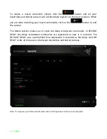 Предварительный просмотр 18 страницы Razer DEATHSTALKER Master Manual