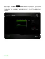 Предварительный просмотр 20 страницы Razer DEATHSTALKER Master Manual