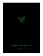 Razer ELECTRA V2 USB Master Manual preview