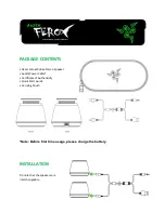 Preview for 1 page of Razer Ferox Specifications