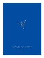 Razer KAIRA HYPERSPEED Master Manual preview