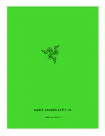 Preview for 1 page of Razer Kraken Kitty V2 Master Manual