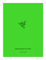 Preview for 1 page of Razer KRAKEN V3 PRO Master Manual