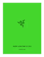 Предварительный просмотр 1 страницы Razer LEVIATHAN V2 PRO Master Manual