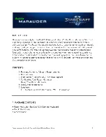 Razer Marauder StartCraft II Master Manual preview