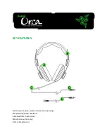 Razer Orca Features & Specifications предпросмотр