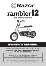 Razer Rambler 12 Owner'S Manual preview
