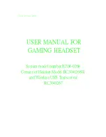 Preview for 1 page of Razer RZ04-0268 User Manual