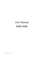 Razer RZ09-0368 User Manual preview