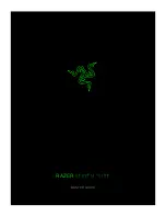 Razer Seiren Elite Master Manual preview