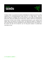 Razer SIREN Manual preview