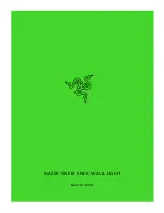 Razer SNEKI SNEK Master Manual предпросмотр