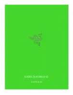 Предварительный просмотр 1 страницы Razer Tartarus V2 Master Manual