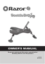 Предварительный просмотр 1 страницы Razor Jr. Scuttle Bug 13017161 Owner'S Manual