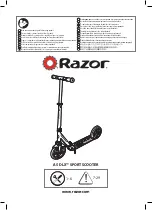 Razor A5 DLX Manual preview