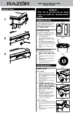 Предварительный просмотр 6 страницы Razor BGT2230M Owner'S Manual