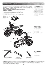 Preview for 4 page of Razor Dirt Rocket MX125 Owner'S Manual