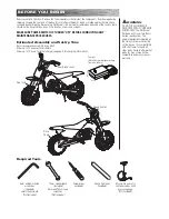 Preview for 3 page of Razor Dirt Rocket MX350 15128040 Owner'S Manual